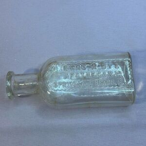 Antique Whitall and Tatum Chemist Medicine Bottle late 1800s NJ